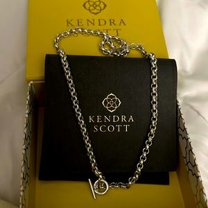 Kendra Scott sterling silver chain necklace